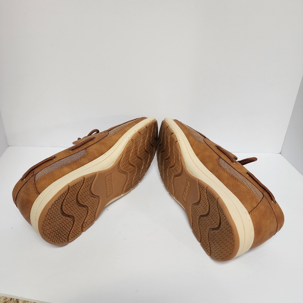 Vostey Men's Casual Boat Shoes in Brown Sz 10.5 - Picture 8 of 11